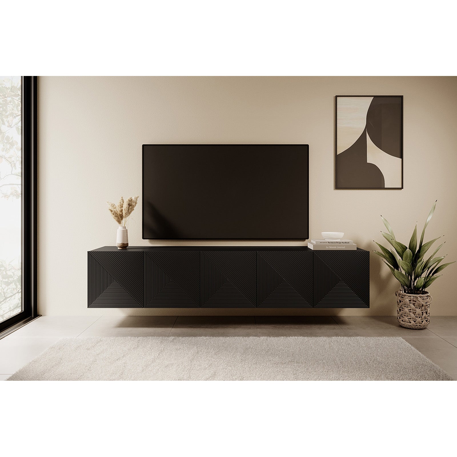 Komoda Asha 200cm, Materijal: hrast