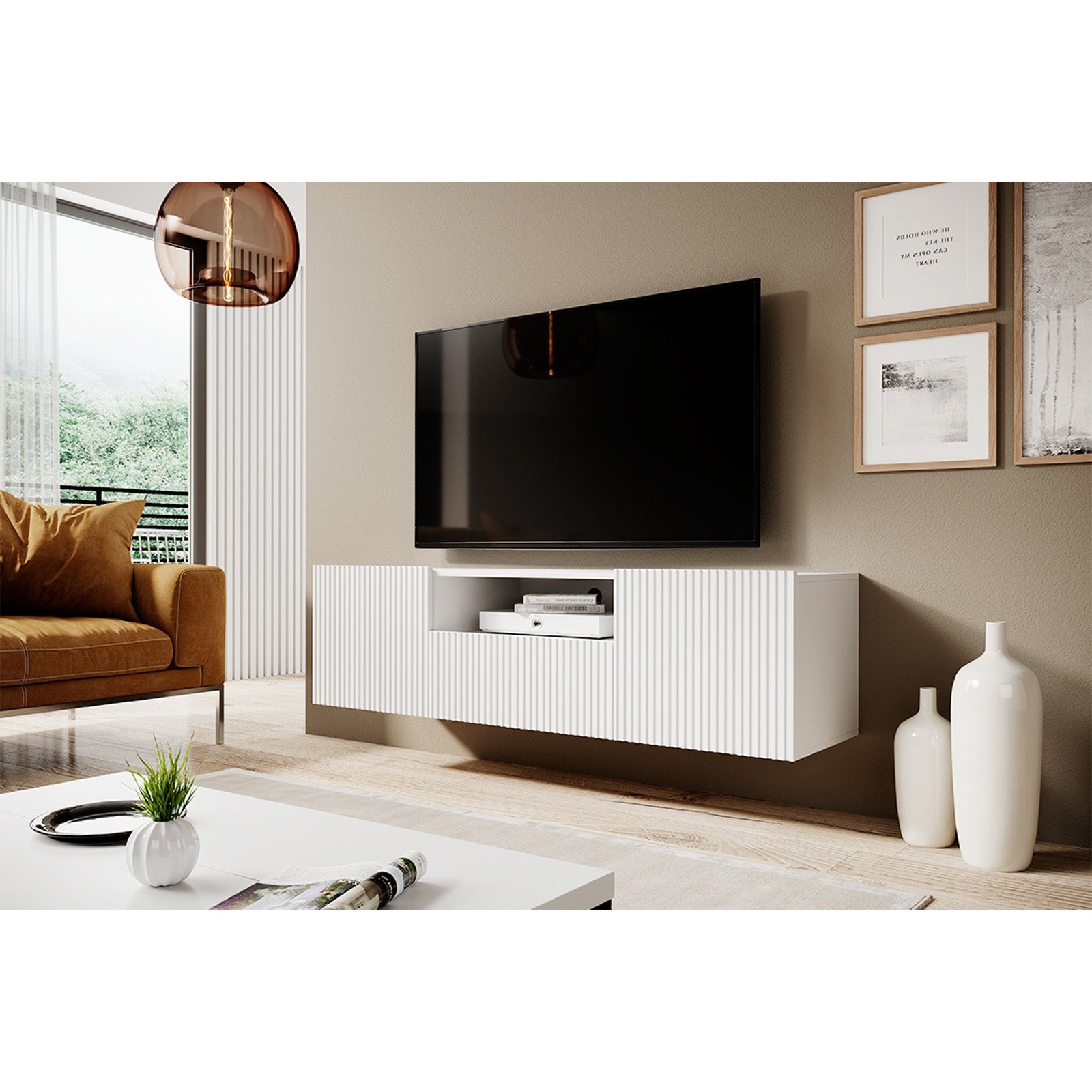 Komoda Nicole 150cm, Materijal: MDF