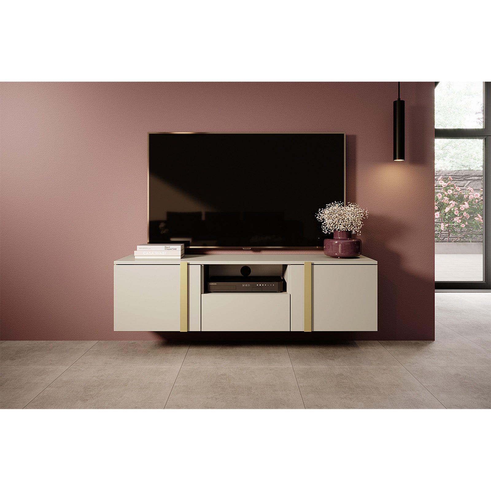 Komoda Verica 150cm, Materijal: Laminirana ploča