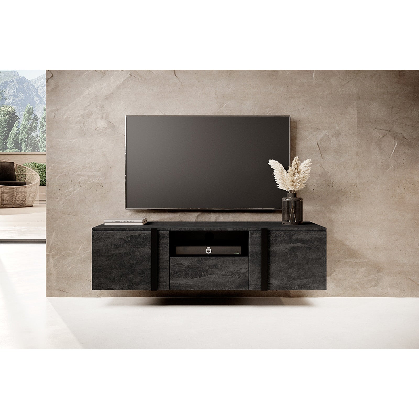 Komoda Verica 150cm, Materijal: Laminirana ploča