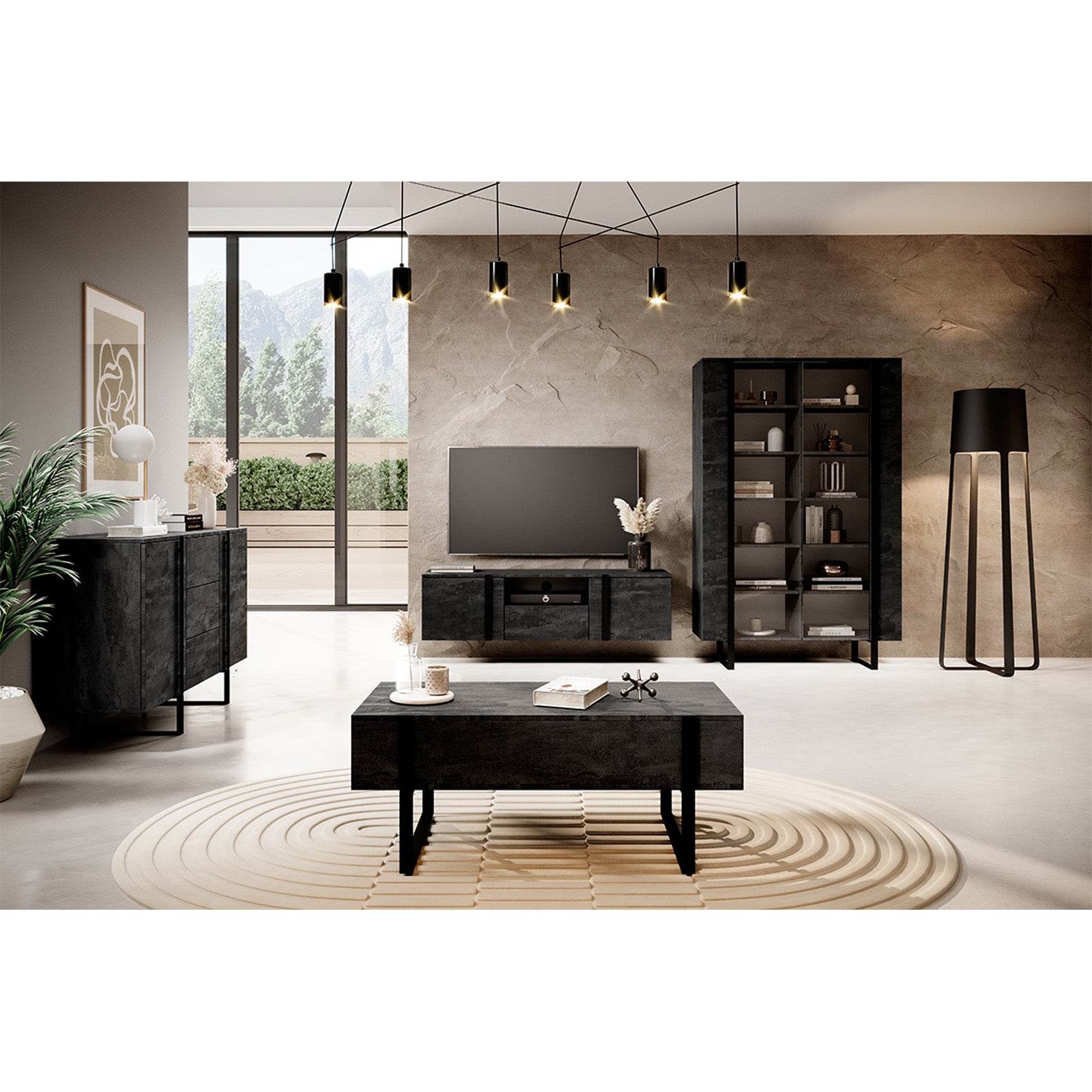 Komoda Verica 150cm, Materijal: Laminirana ploča