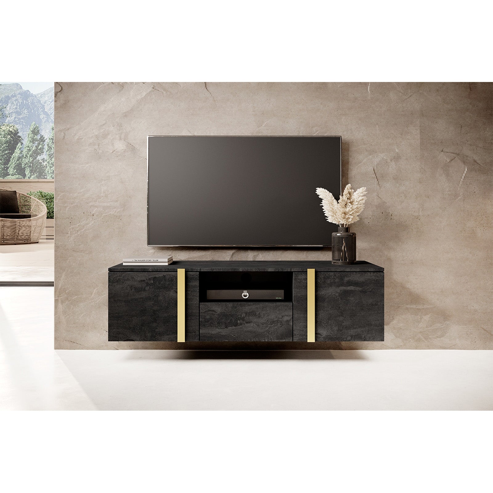 Komoda Verica 150cm, Materijal: Laminirana ploča