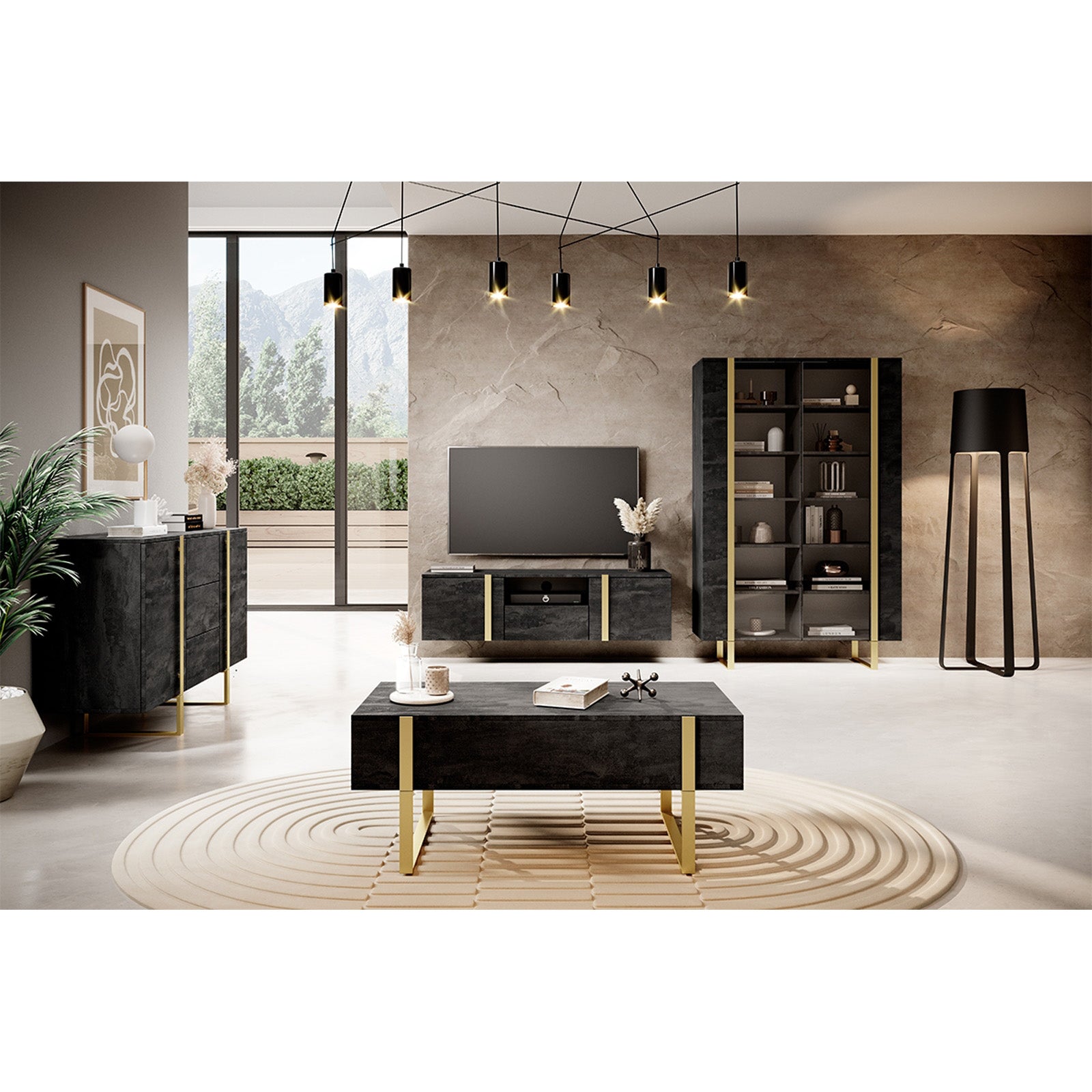 Komoda Verica 150cm, Materijal: Laminirana ploča