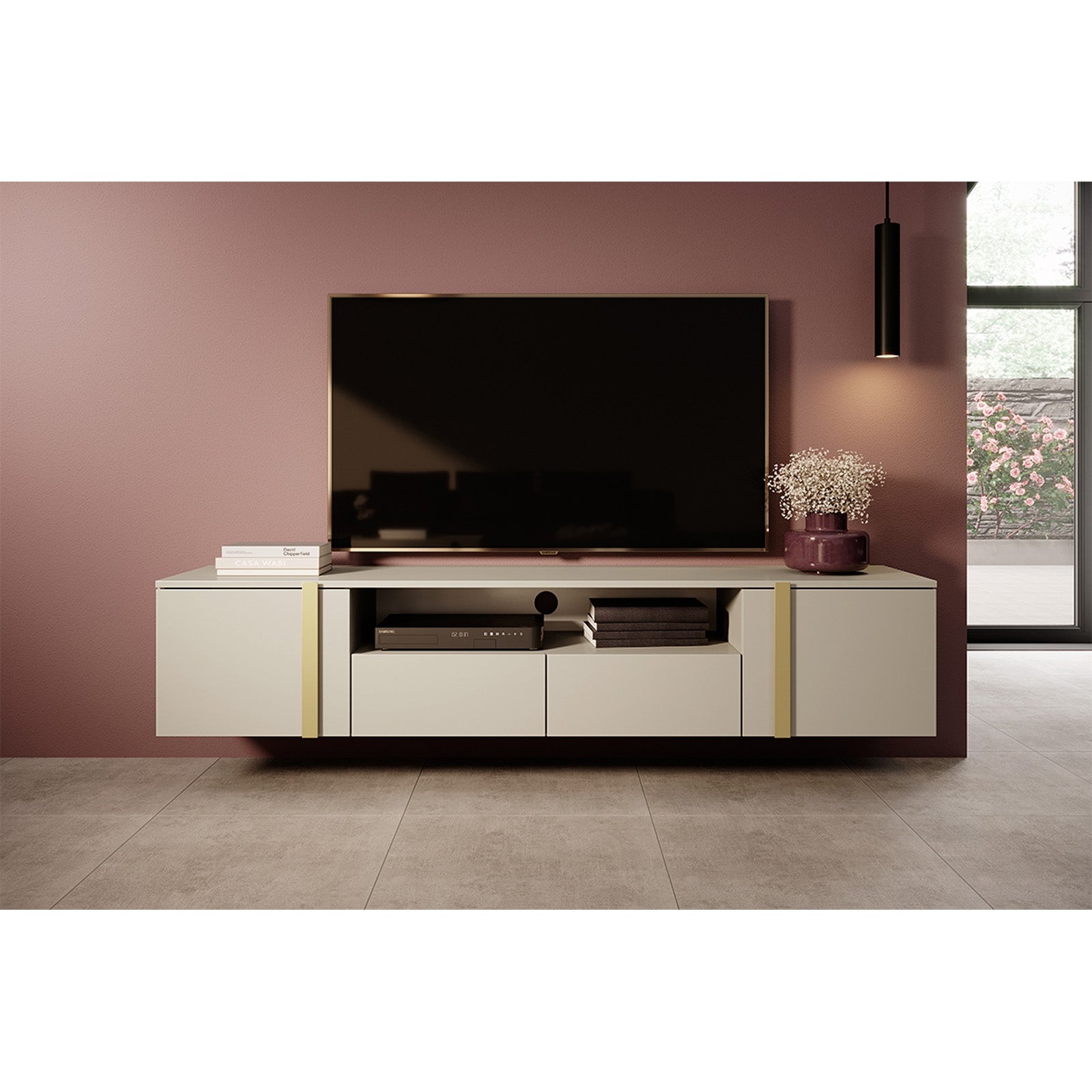 Komoda Verica 200cm, Materijal: Laminirana ploča