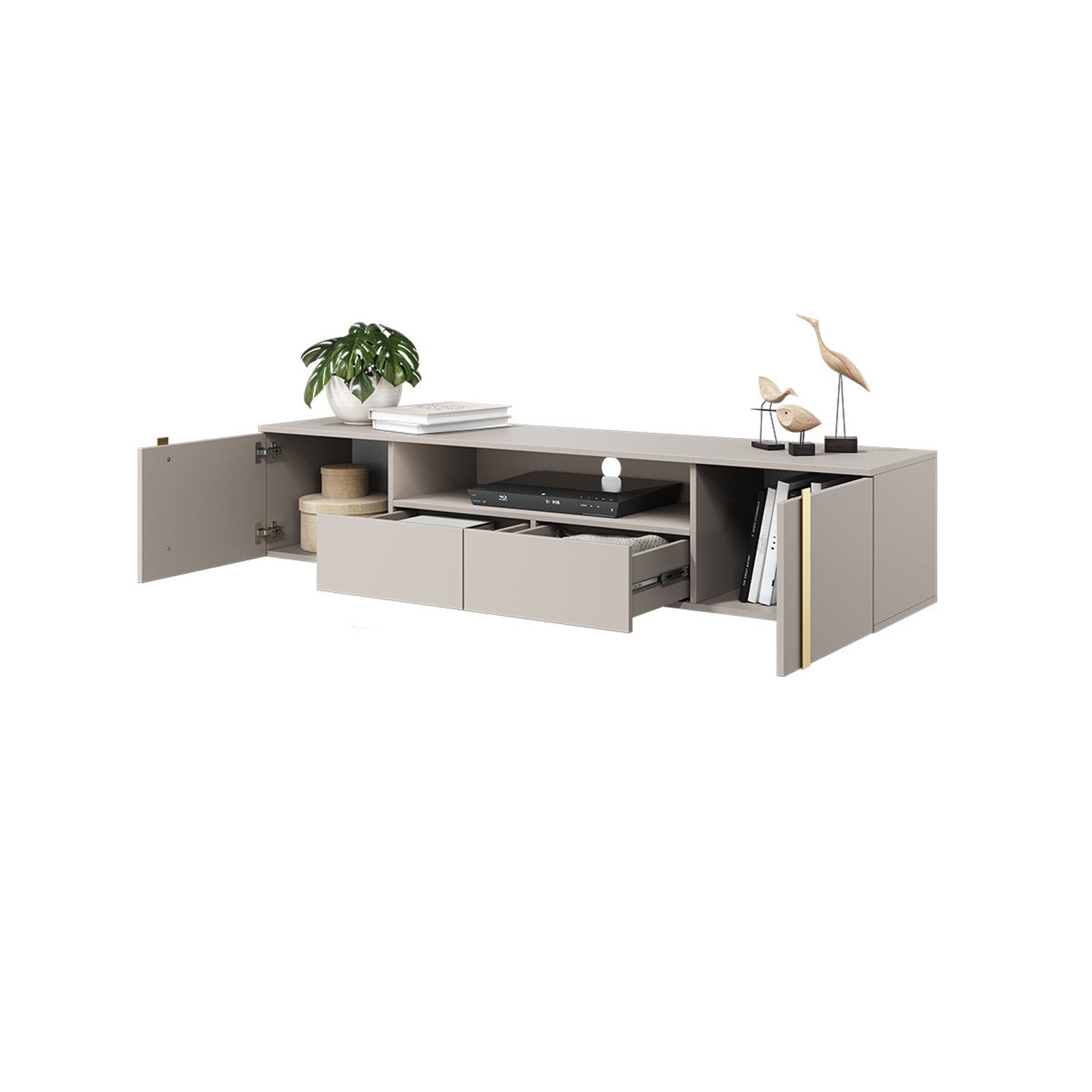 Komoda Verica 200cm, Materijal: Laminirana ploča