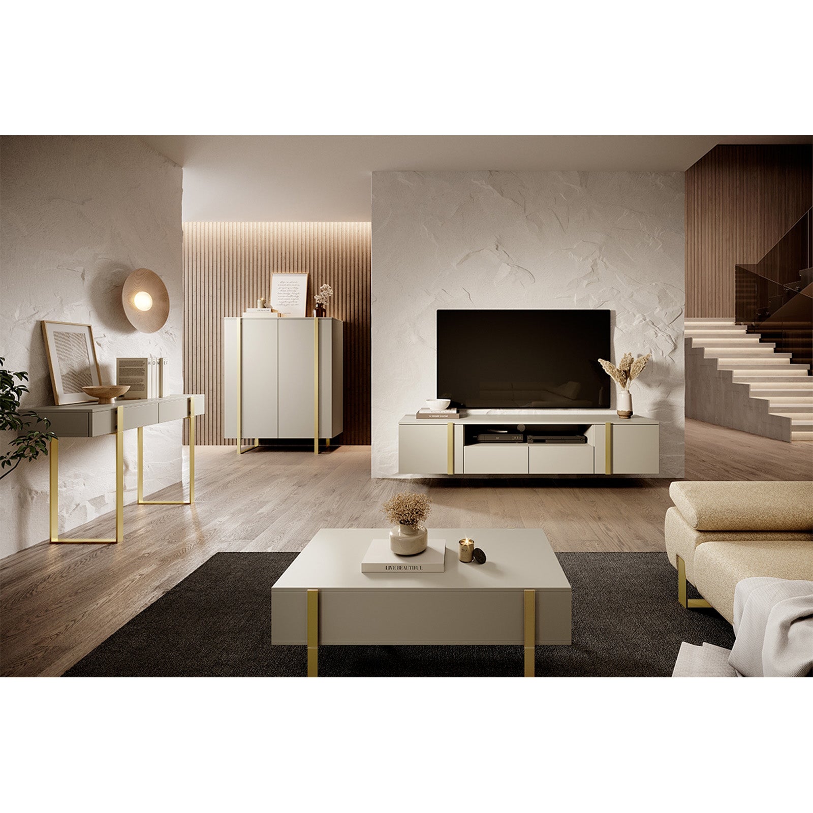 Komoda Verica 200cm, Materijal: Laminirana ploča