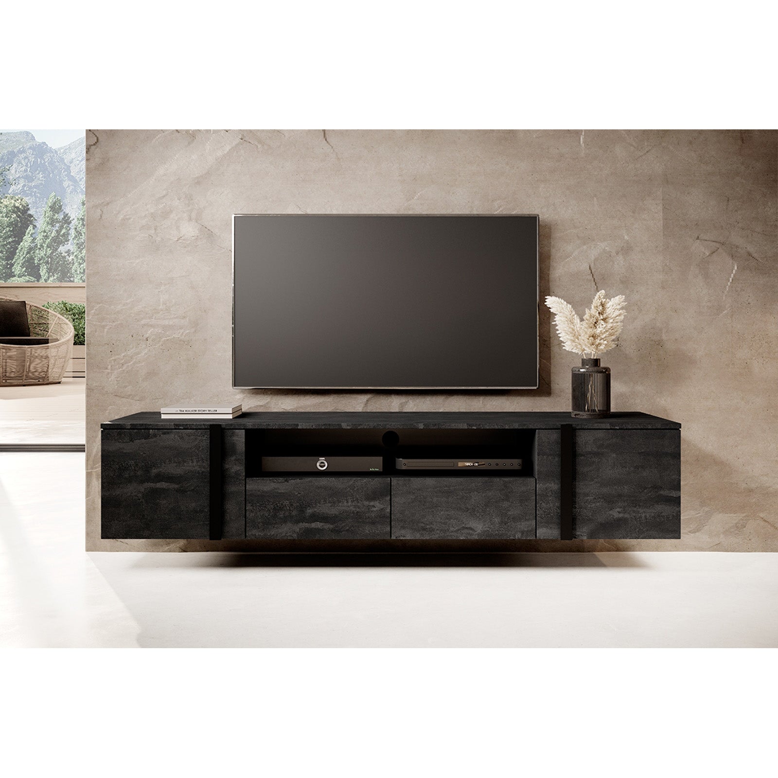 Komoda Verica 200cm, Materijal: Laminirana ploča