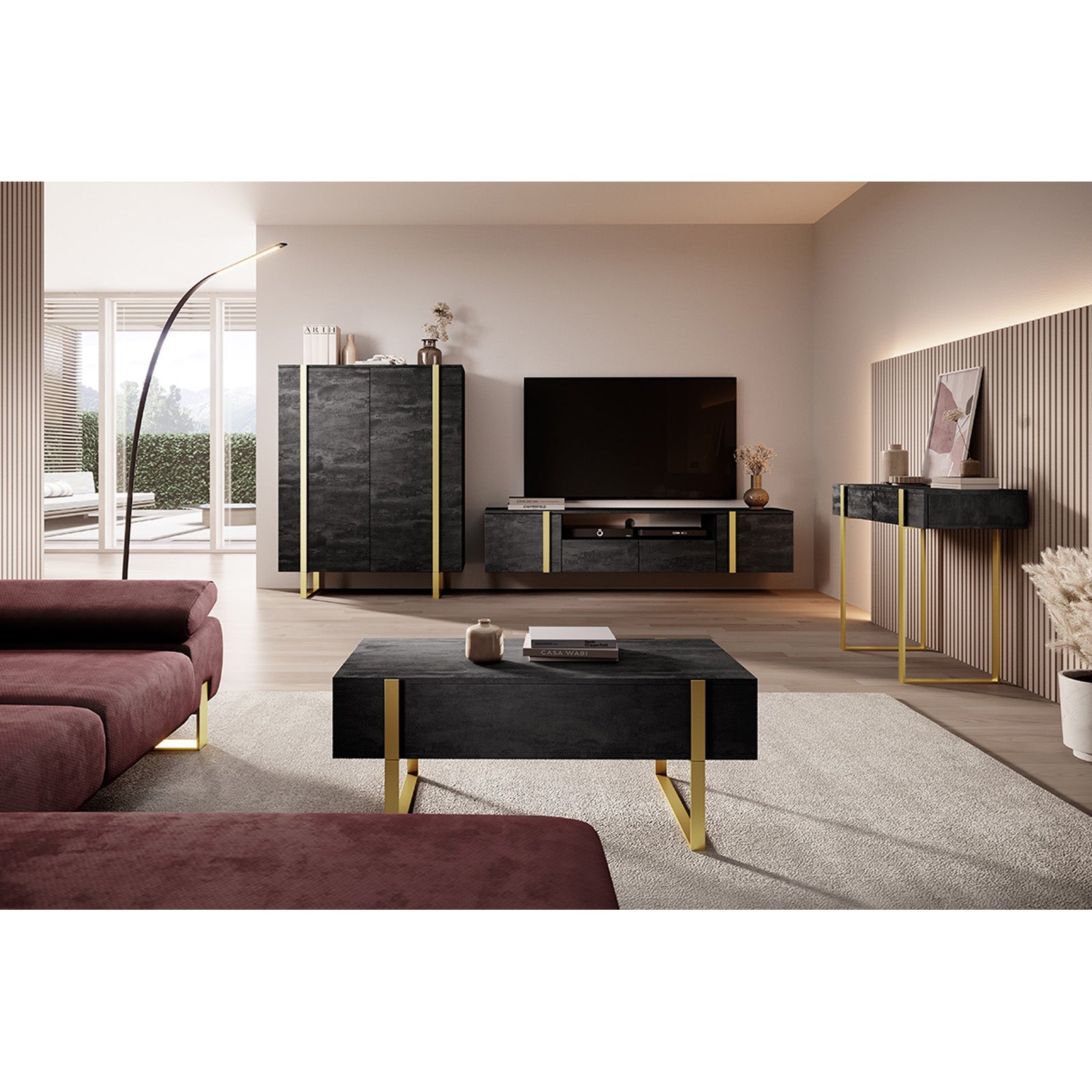 Komoda Verica 200cm, Materijal: Laminirana ploča