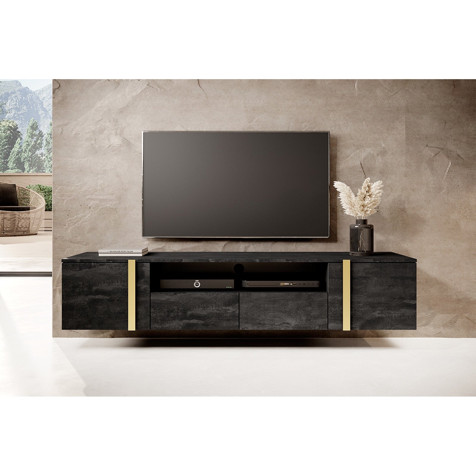 Komoda Verica 200cm, Materijal: Laminirana ploča