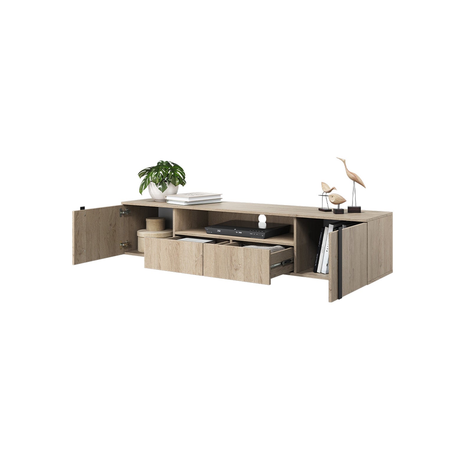 Komoda Verica 200cm, Materijal: Laminirana ploča