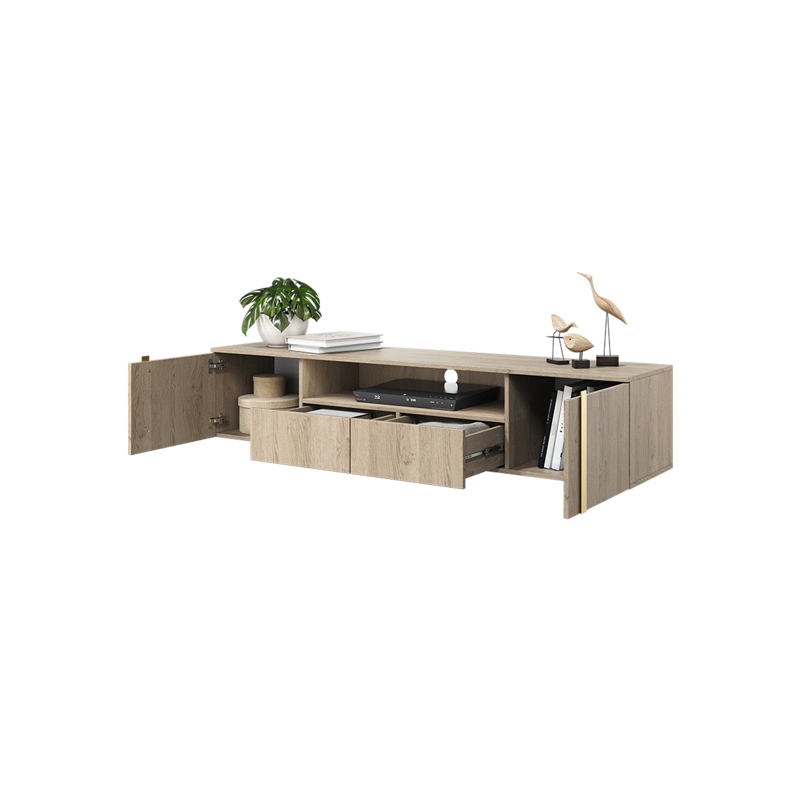 Komoda Verica 200cm, Materijal: Laminirana ploča