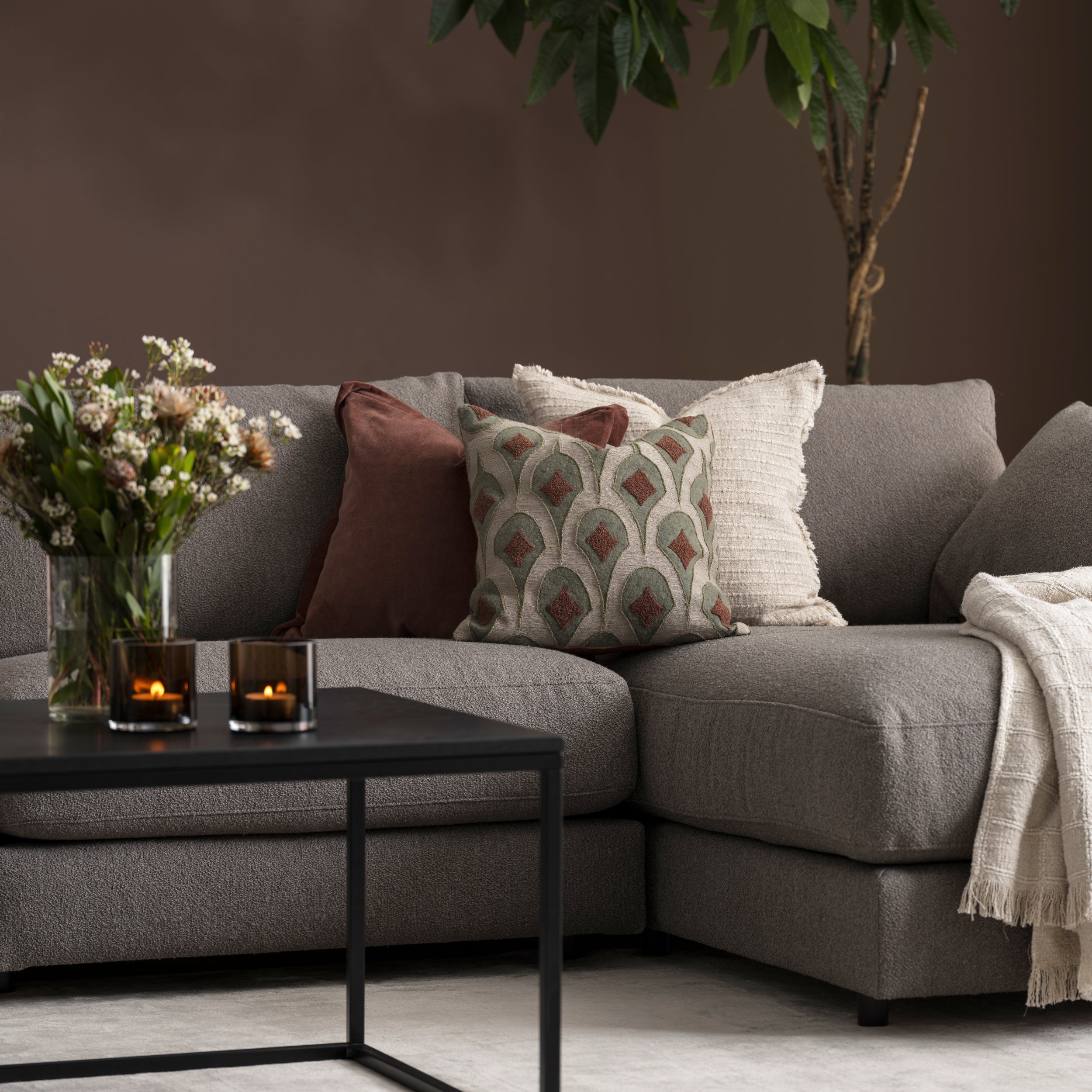 Modularna garnitura Thanos, Materijal: Mogućnost izbora