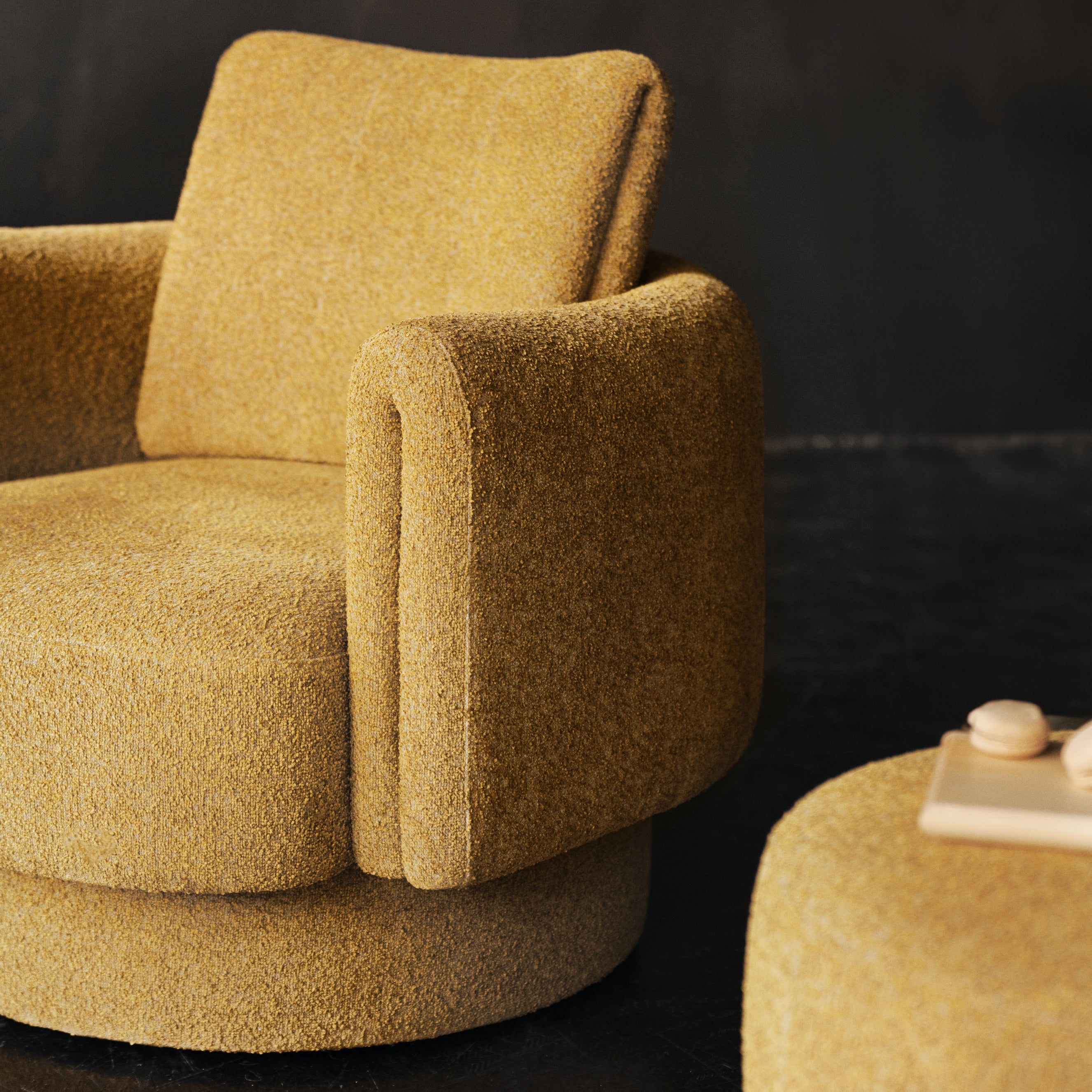 Fotelja Bofii, Materijal: Mogućnost izbora