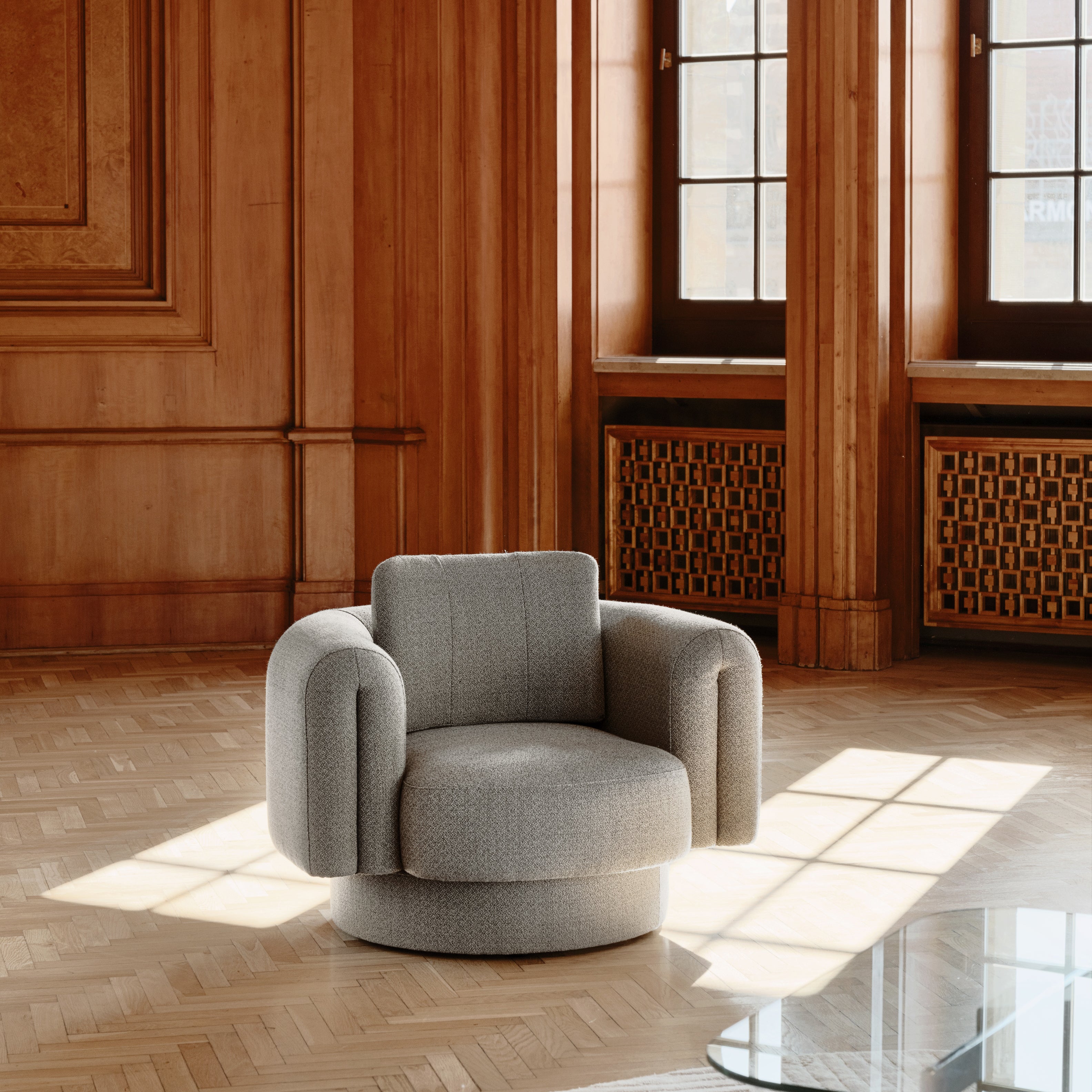 Fotelja Bofii, Materijal: Mogućnost izbora