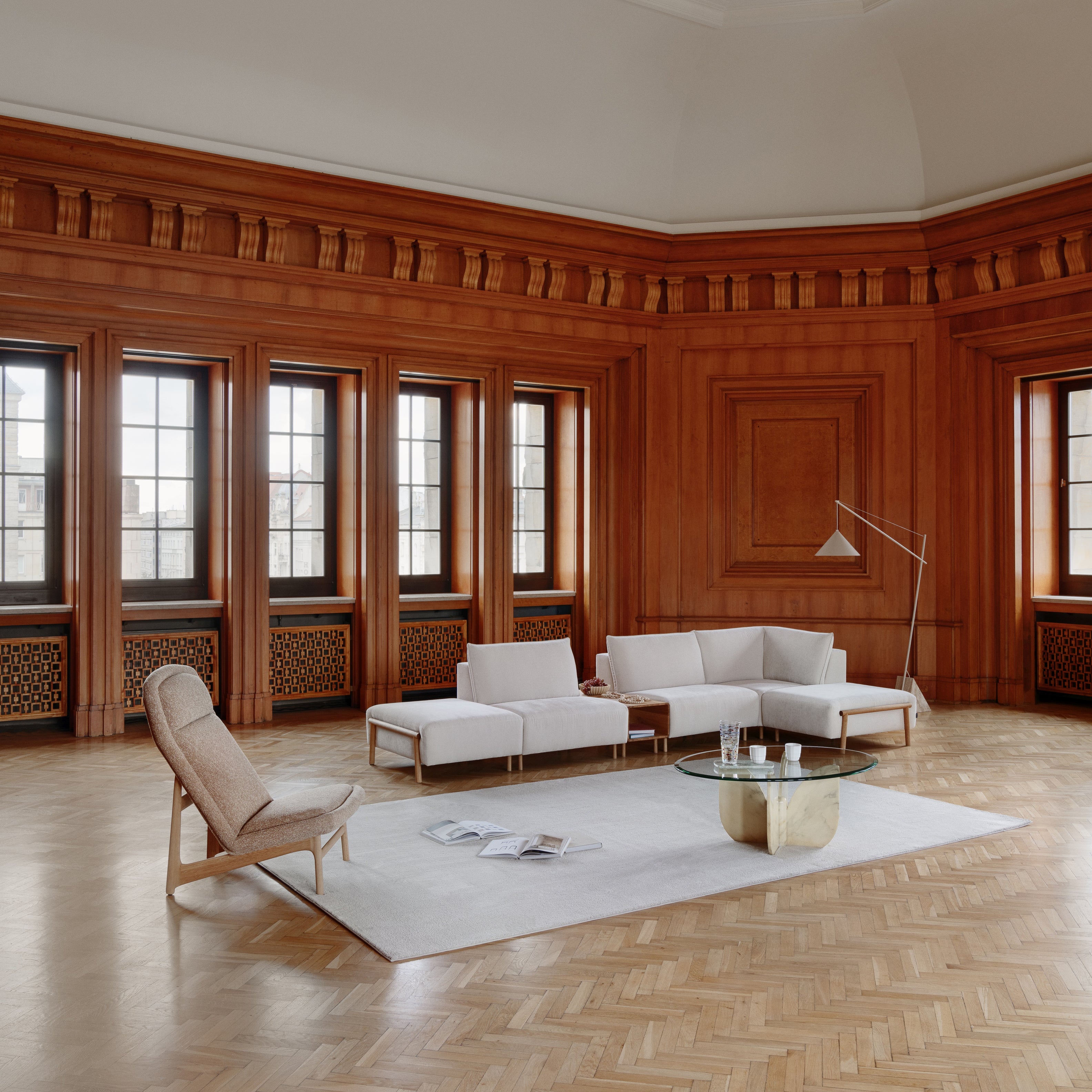 Fotelja Loop, Materijal: Mogućnost izbora