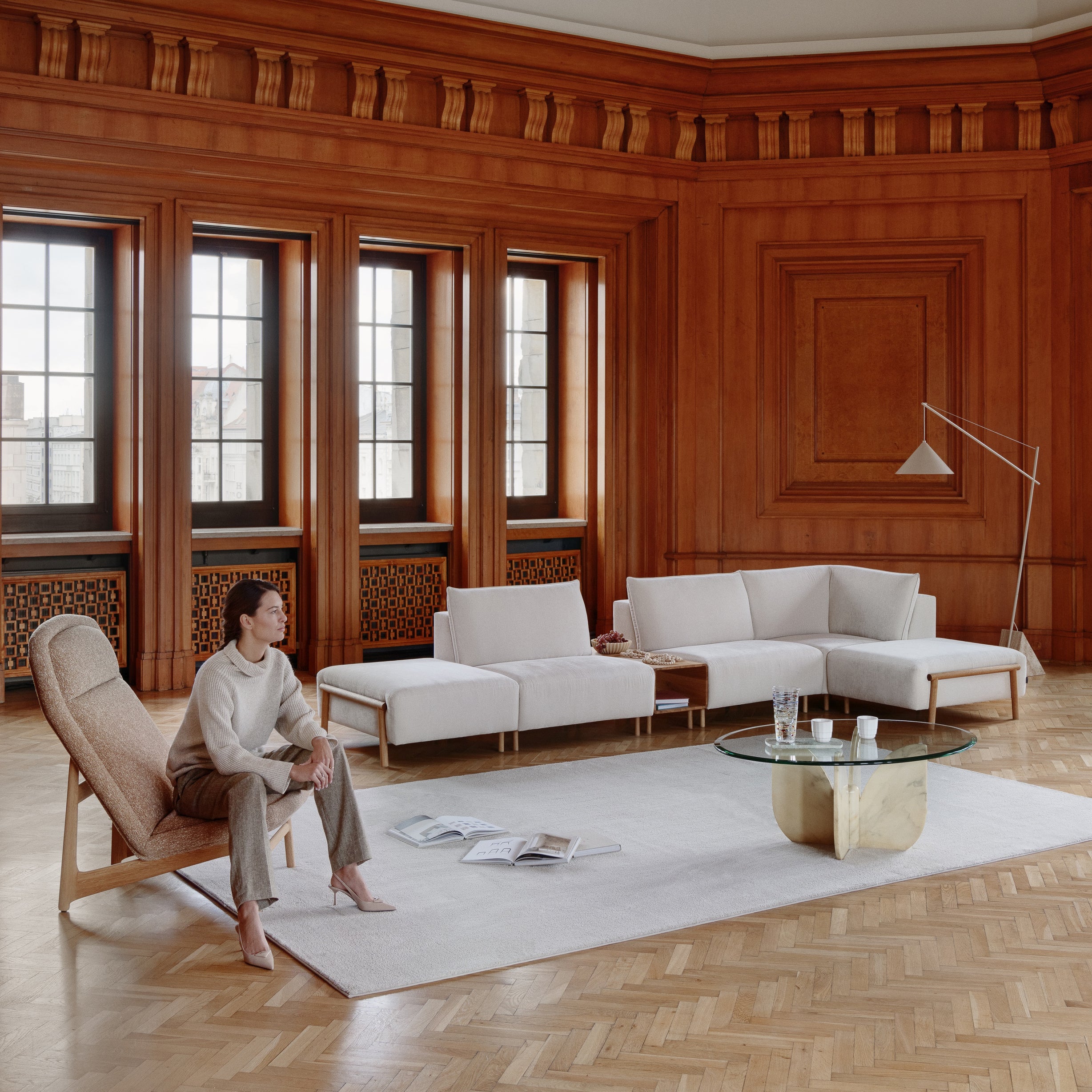 Modularna garnitura Zen, Materijal: Mogućnost izbora