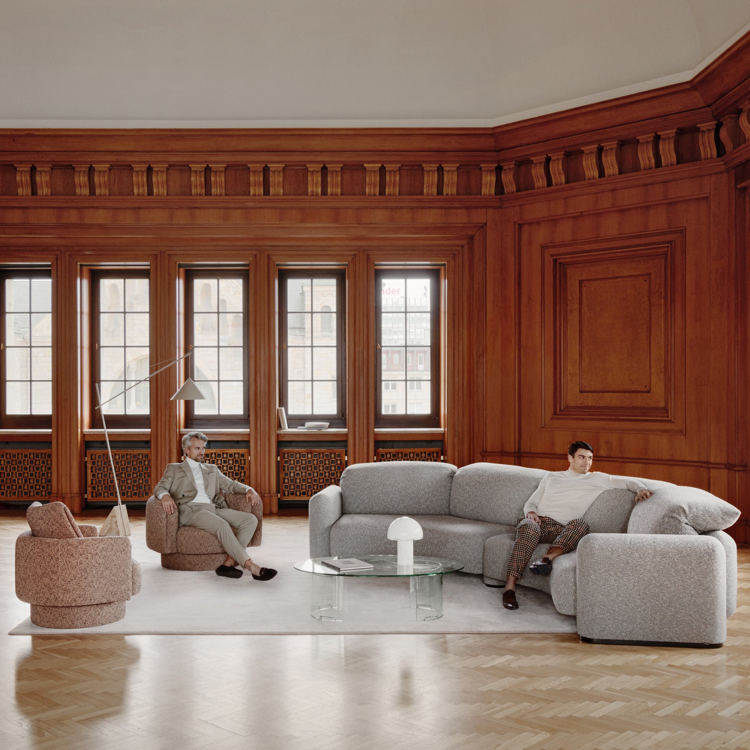 Modularna garnitura La Roche, Materijal: Mogućnost izbora