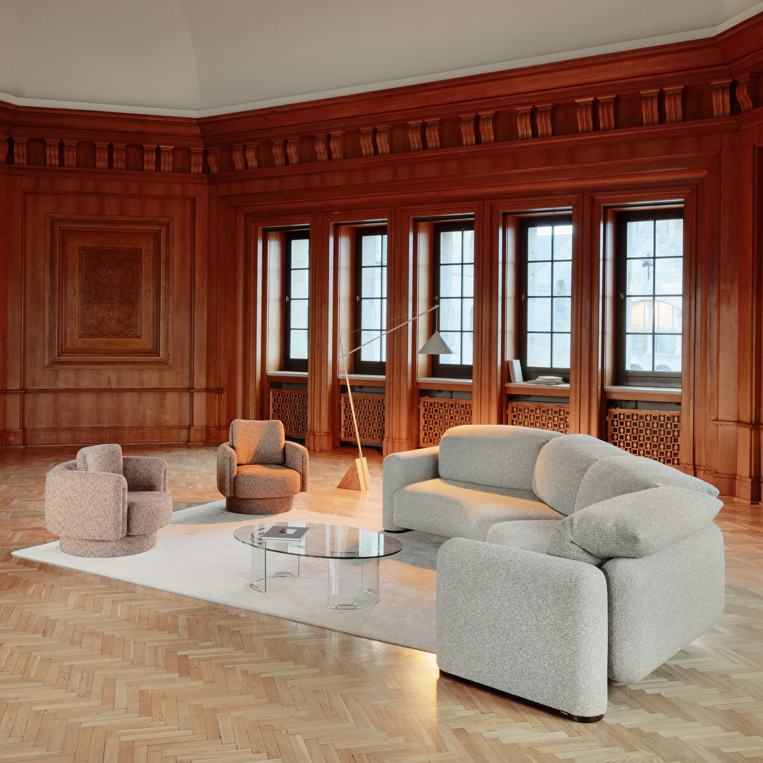 Modularna garnitura La Roche, Materijal: Mogućnost izbora