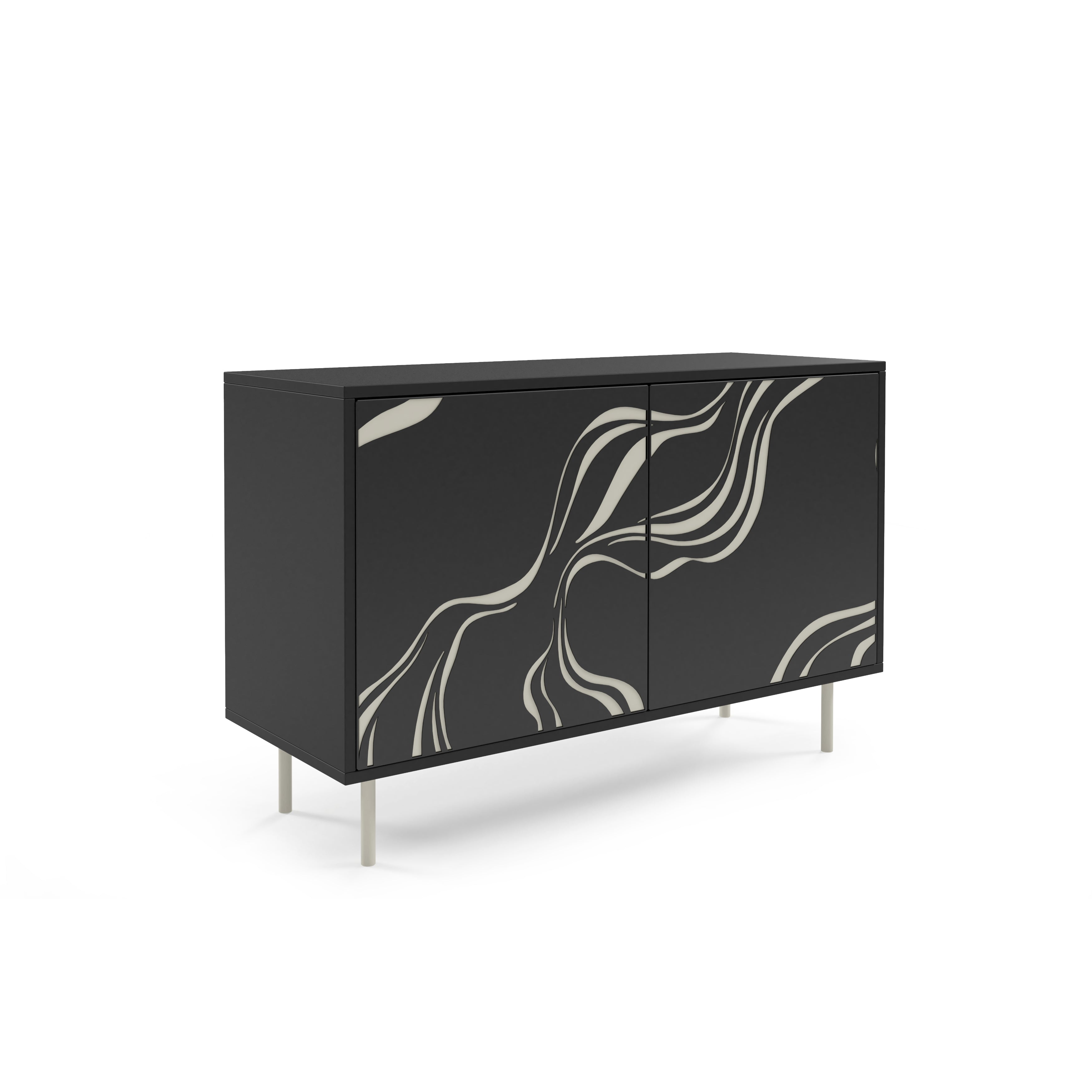 Komoda Vintro 110x42cm, Materijal: Laminirana ploča