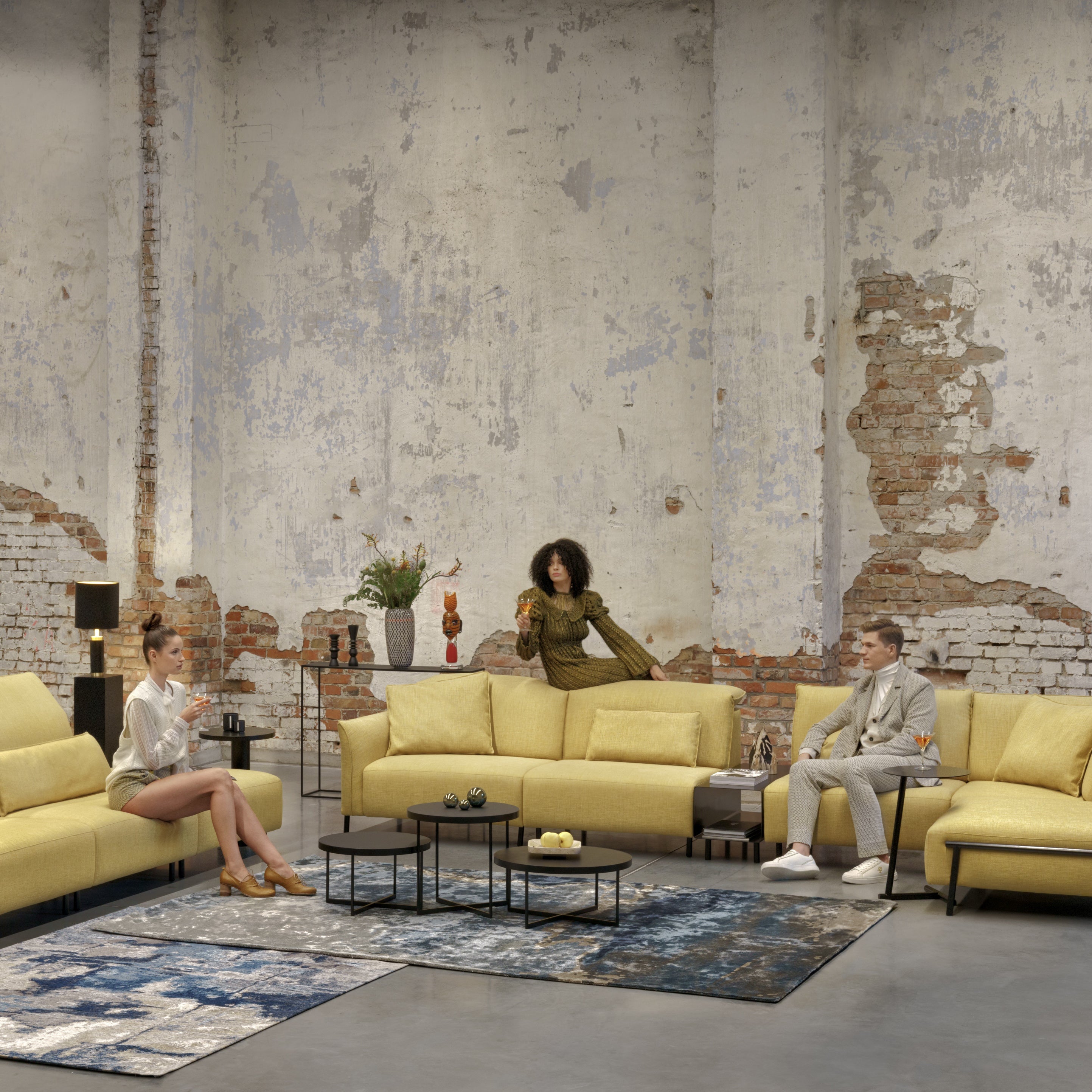 Modularna garnitura Zen, Materijal: Mogućnost izbora