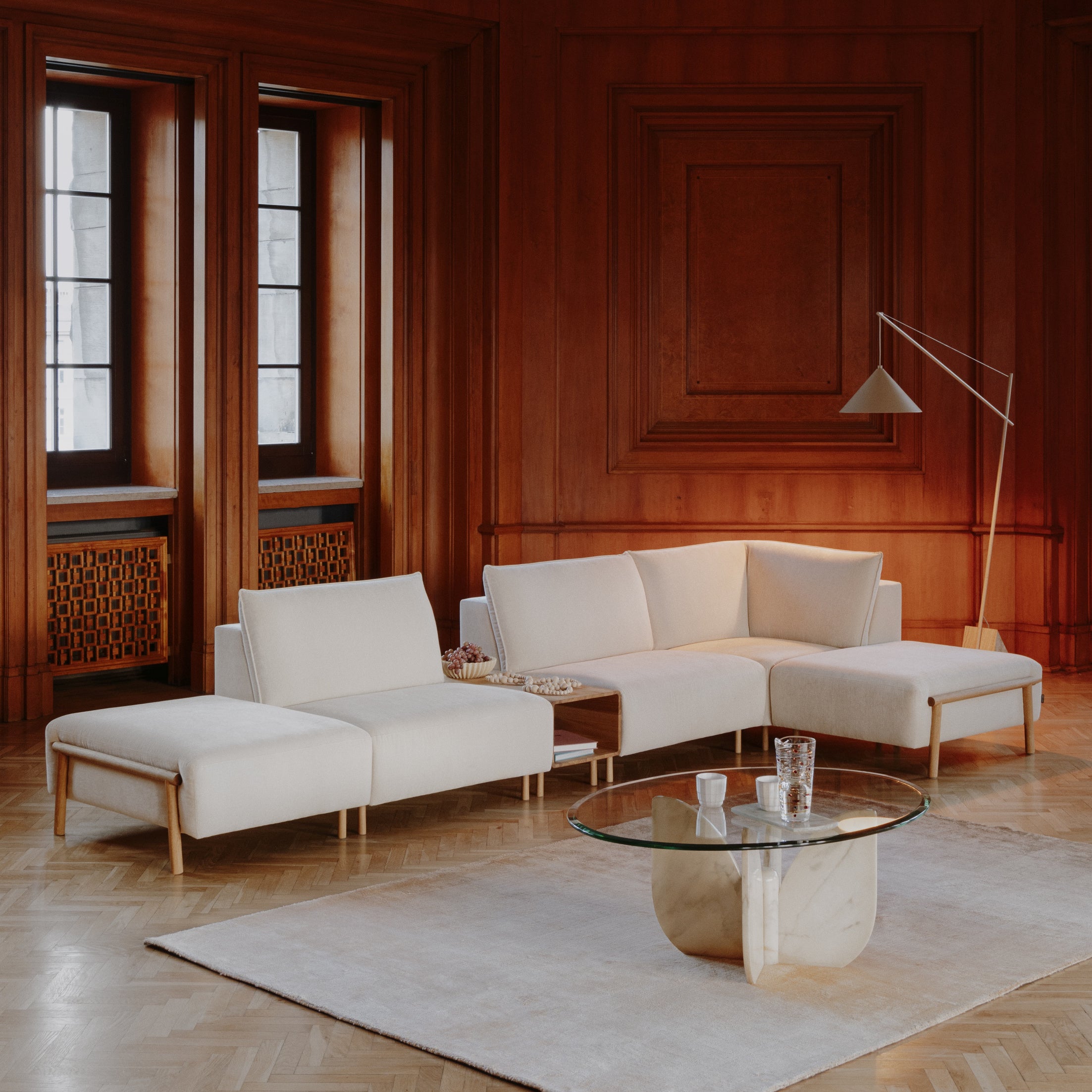 Modularna garnitura Zen, Materijal: Mogućnost izbora